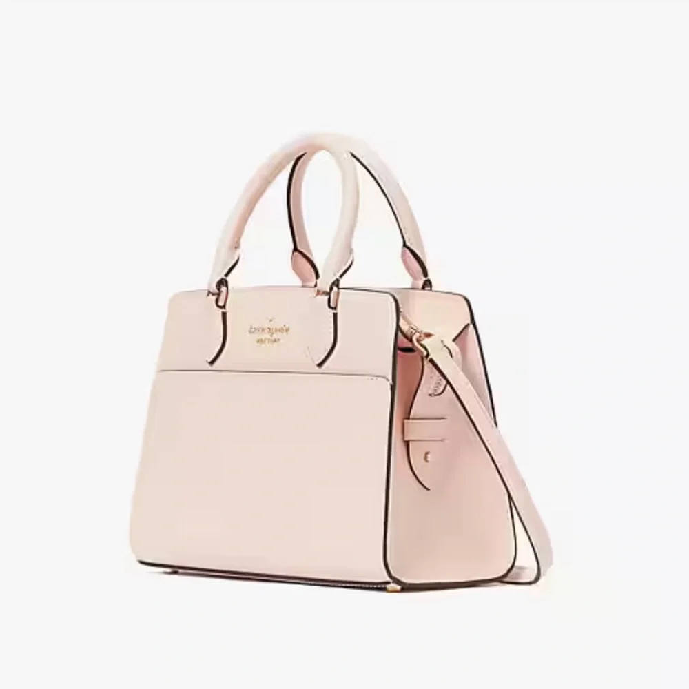 Kate Spade Madison Saffiano Leather Small Satchel
COLOR:
Conch Pink
NWT - Picture 4 of 16